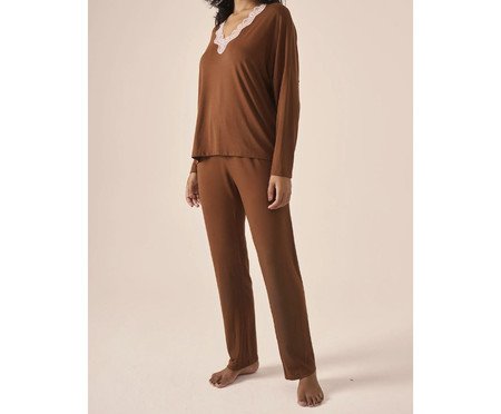 Pijama Longo Sweet Café | Westwing