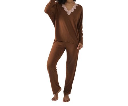 Pijama Longo Sweet Café | Westwing