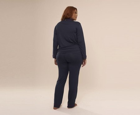 Pijama Longo Classic Navy | Westwing