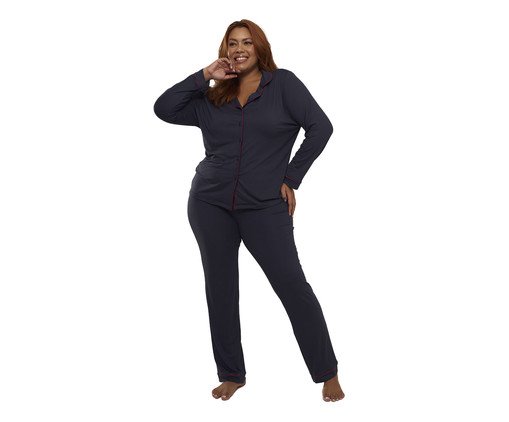 Pijama Longo Classic Navy, Colorido | WestwingNow