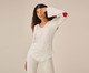 Pijama Longo I Love Love Cinza Mescla, Colorido | WestwingNow