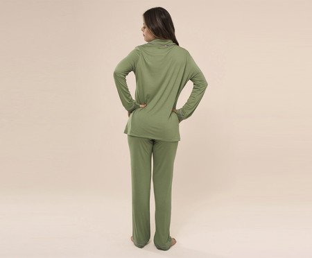 Pijama Longo Classic Alecrim | Westwing