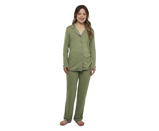 Pijama Longo Classic Alecrim, Colorido | WestwingNow
