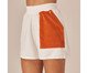 Shorts Duo Off-White, Colorido | WestwingNow