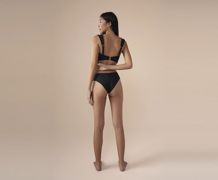 Tanga Midi Contour Preto | WestwingNow