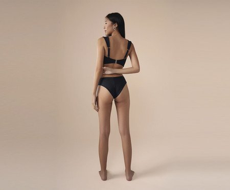 Tanga Midi Contour Preto | Westwing