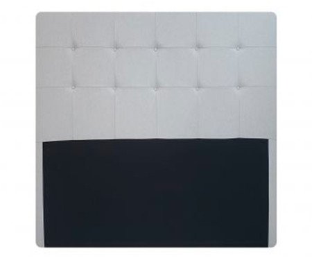 Cabeceira em Linho Genebra - Azul Jeans