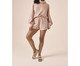 Shorts Fleece Nude, Colorido | WestwingNow