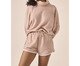 Shorts Fleece Nude, Colorido | WestwingNow