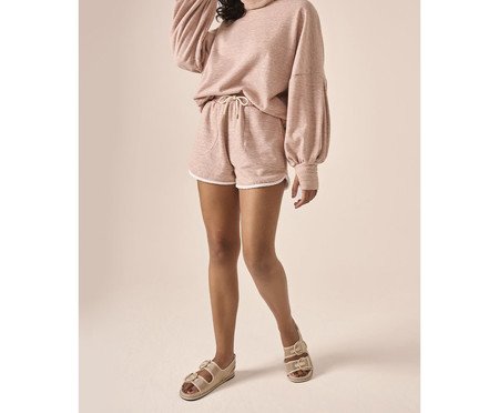 Shorts Fleece Nude | Westwing