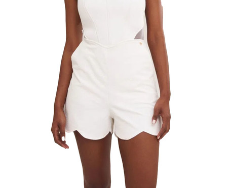 Shorts Conchas Off White | WestwingNow