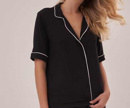 Short Doll Clássico Curto Preto | Westwing