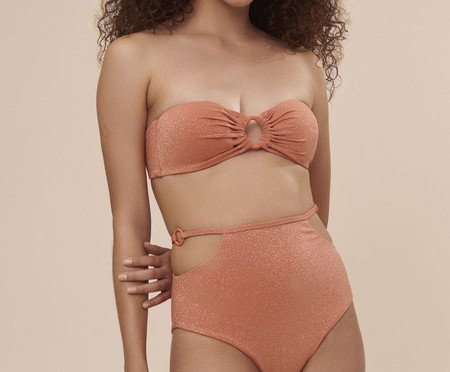 Strapless Top Biquíni Rebeca Serena Papaya | Westwing