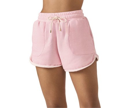 Shorts Fleece Rosa