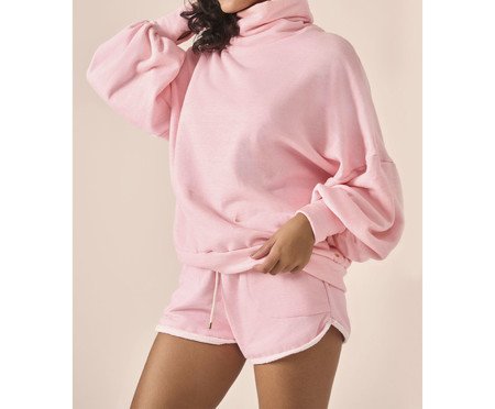 Shorts Fleece Rosa | Westwing