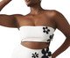 Top Bandeau Bem Me Quero Off White, Colorido | WestwingNow