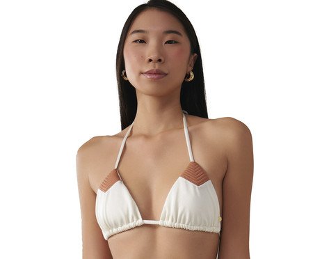 Top Triângulo Contour Off White