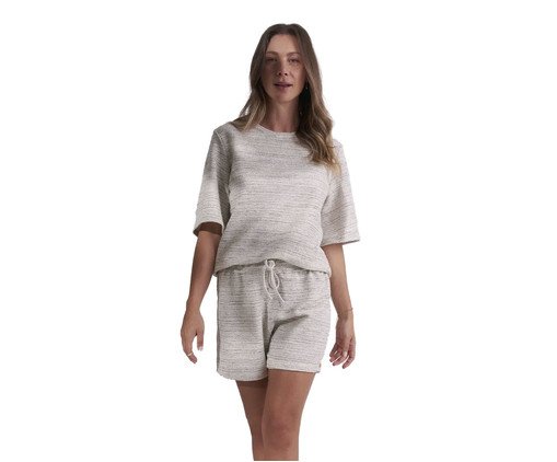 T-Shirt Afeto - P, Cinza | WestwingNow