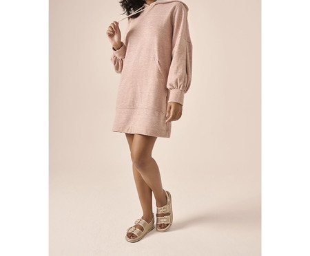 Vestido Fleece Nude | Westwing
