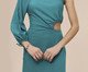 Vestido Um Ombro Só Midi Ostra Verde, multicolor | WestwingNow
