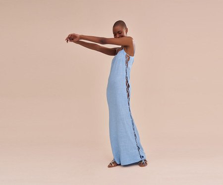 Vestido Longo Aquamarine Topázio - P | Westwing