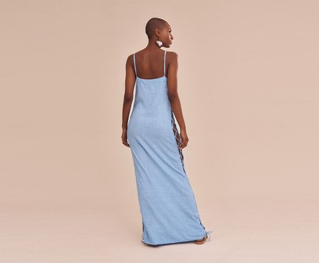 Vestido Longo Aquamarine Topázio - P | Westwing