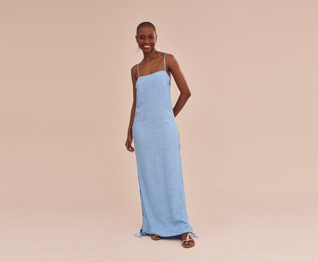 Vestido Longo Aquamarine Topázio - P | Westwing