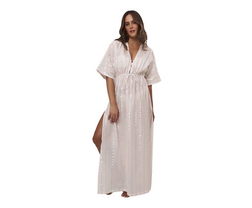 Vestido Longo Infinito Branco - G, multicolor | WestwingNow