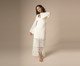 Vestido com Manga Magnólia Off-White - G, multicolor | WestwingNow