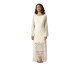 Vestido com Manga Magnólia Off-White - G, multicolor | WestwingNow