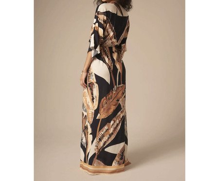 Vestido Longo Estampa Floral - M | Westwing