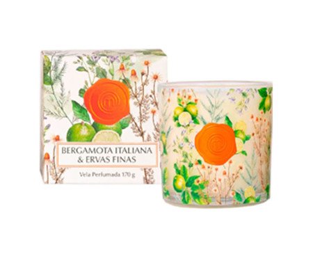 Vela de Odores Bergamota Italiana e Ervas Finas - 170G | Westwing
