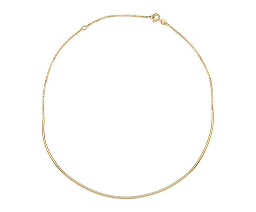 Choker Aro Liso Broadway Gold, multicolor | WestwingNow