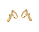 Brinco Ear Hook Cravejado Athenas Gold, multicolor | WestwingNow