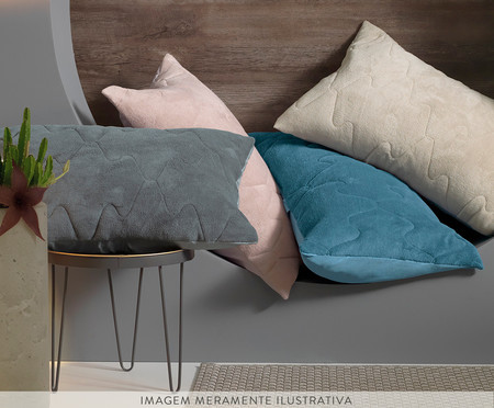 Porta-Travesseiro Blend Confort - Rosa Lunar | WestwingNow