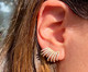 Brinco Ear Cuff Ondulado Wave Gold, multicolor | WestwingNow