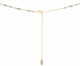 Choker Riviera Colorida Banho de Ouro 18K, multicolor | WestwingNow