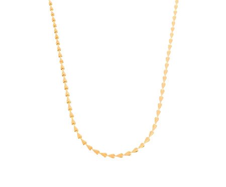 Colar Corrente de Flechinhas Mykonos Gold - 40cm