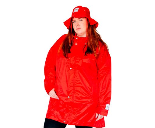 Capa de Chuva Toró Vermelha, Vermelho | WestwingNow