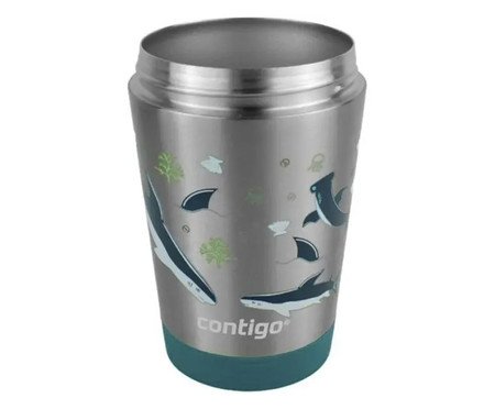 Copo Térmico Kids Tubarão Contigo - 341ml | Westwing