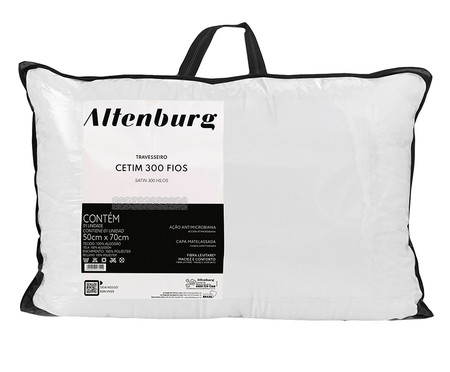 Travesseiro Altenburg - Black Branco