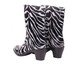 Galocha Cano Médio Zebra Preto, Preto | WestwingNow