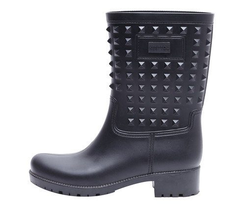 Galocha Matte Preto, Preto | WestwingNow