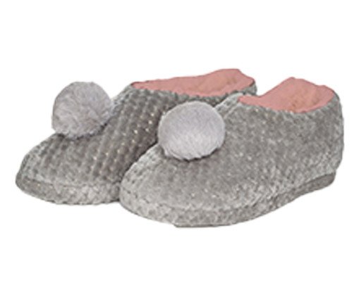 Pantufa Cinza, Cinza | WestwingNow