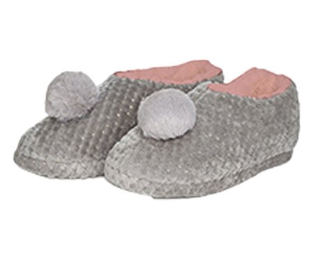 Pantufa Cinza