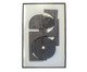 Quadro em Madeira Abstrato Alex - Preto, black | WestwingNow