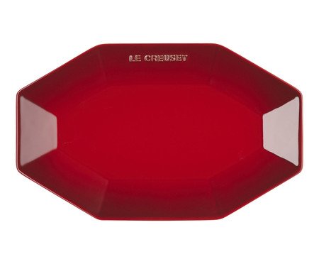 Prato Octagon Vermelho - 28cm | Westwing