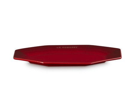 Prato Octagon Vermelho - 28cm | Westwing