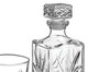 Jogo de Garrafa e Copos em Vidro Diniz - Transparente, Transparente | WestwingNow