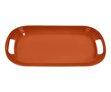 Bandeja para Servir Laranja - 36cm | Westwing